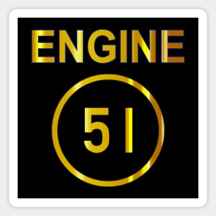 Engine 51 Magnet